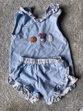 Little Bear Smocks Set